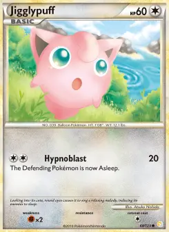 Pokémon-Karte Jigglypuff 068/123