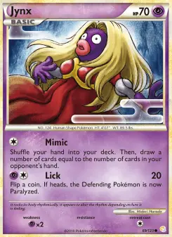 Pokémon-Karte Jynx 069/123