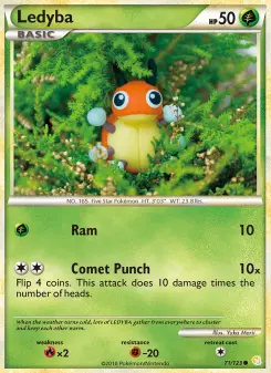 Pokémon-Karte Ledyba 071/123