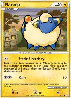 Pokémon-Karte Mareep 073/123