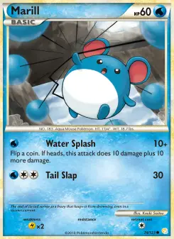 Pokémon-Karte Marill 074/123
