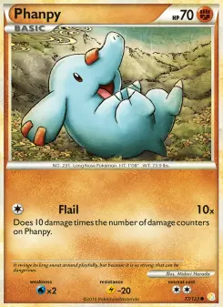 Pokémon-Karte Phanpy 077/123
