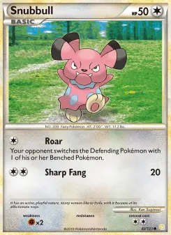 Pokémon-Karte Snubbull 082/123