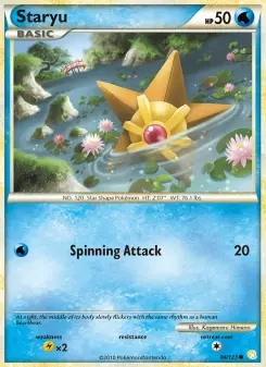 Pokémon-Karte Staryu 084/123