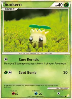 Pokémon-Karte Sunkern 085/123