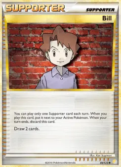 Pokémon-Karte Bill 089/123