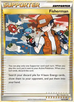 Pokémon-Karte Fisherman 092/123