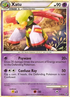 Pokémon-Karte Xatu 011/095