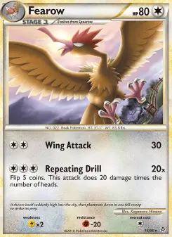 Pokémon-Karte Fearow 015/095