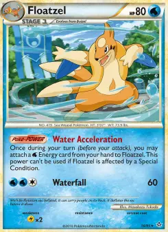 Pokémon-Karte Floatzel 016/095