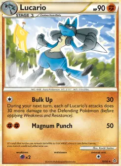 Pokémon-Karte Lucario 019/095