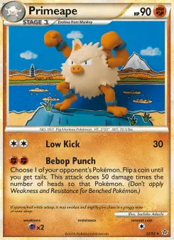 Pokémon-Karte Primeape 022/095