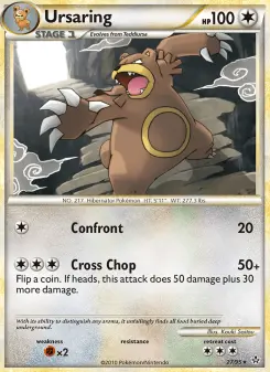 Pokémon-Karte Ursaring 027/095