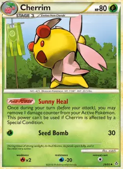 Pokémon-Karte Cherrim 028/095