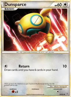 Pokémon-Karte Dunsparce 029/095