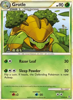 Pokémon-Karte Grotle 031/095