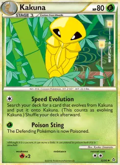 Pokémon-Karte Kakuna 032/095