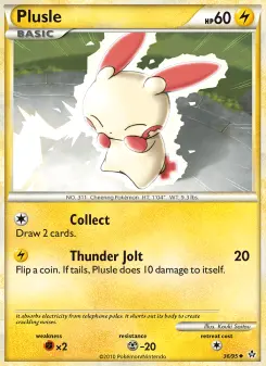 Pokémon-Karte Plusle 036/095