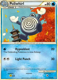 Pokémon-Karte Poliwhirl 037/095