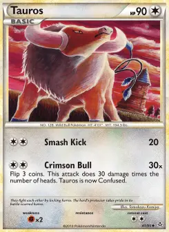 Pokémon-Karte Tauros 041/095