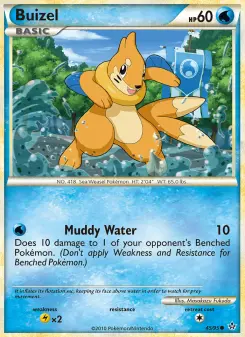 Pokémon-Karte Buizel 045/095
