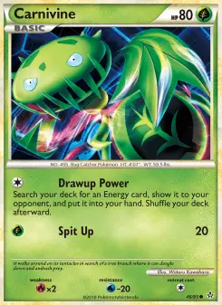 Pokémon-Karte Carnivine 046/095