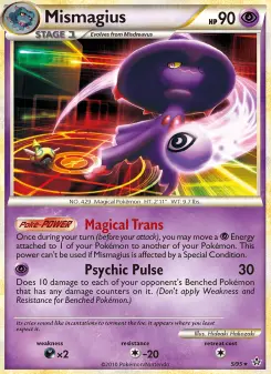 Pokémon-Karte Mismagius 005/095
