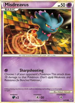 Pokémon-Karte Misdreavus 054/095