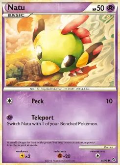 Pokémon-Karte Natu 055/095
