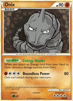 Pokémon-Karte Onix 056/095