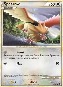 Pokémon-Karte Spearow 062/095