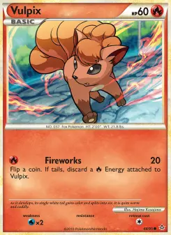Pokémon-Karte Vulpix 068/095