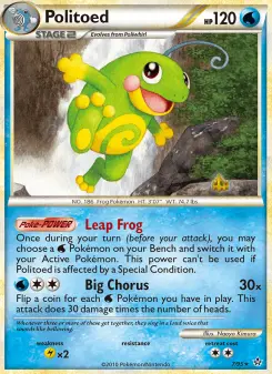 Pokémon-Karte Politoed 007/095
