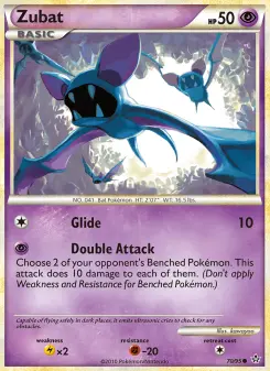 Pokémon-Karte Zubat 070/095