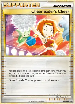 Pokémon-Karte Cheerleader’s Cheer 071/095