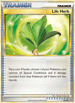 Pokémon-Karte Life Herb 079/095