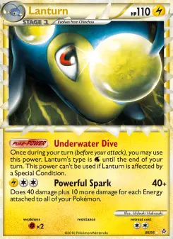 Pokémon-Karte Lanturn 086/095