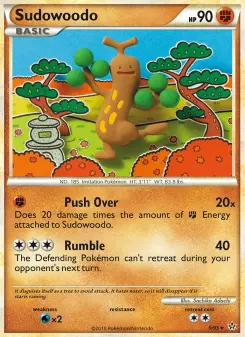 Pokémon-Karte Sudowoodo 009/095