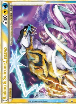 Pokémon-Karte Raikou & Suicune LEGEND 092/095