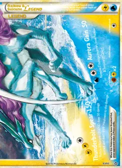 Pokémon-Karte Raikou & Suicune LEGEND 093/095