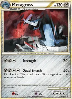 Pokémon-Karte Metagross 018/090