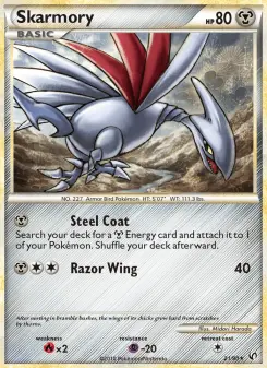 Pokémon-Karte Skarmory 021/090