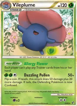 Pokémon-Karte Vileplume 024/090