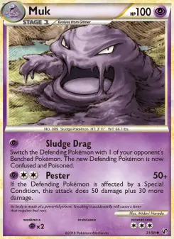 Pokémon-Karte Muk 031/090