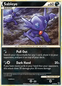 Pokémon-Karte Sableye 035/090