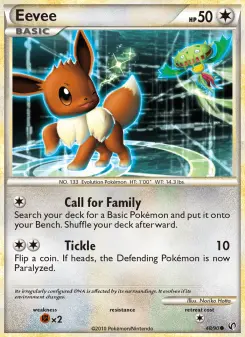 Pokémon-Karte Eevee 048/090