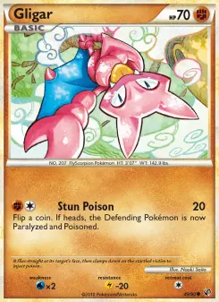 Pokémon-Karte Gligar 049/090