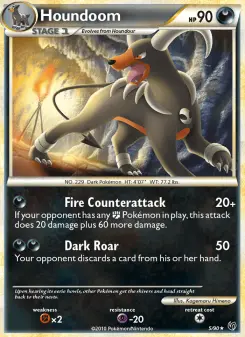 Pokémon-Karte Houndoom 005/090