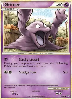 Pokémon-Karte Grimer 050/090