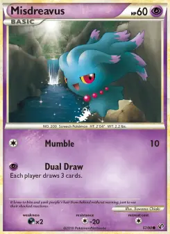 Pokémon-Karte Misdreavus 057/090